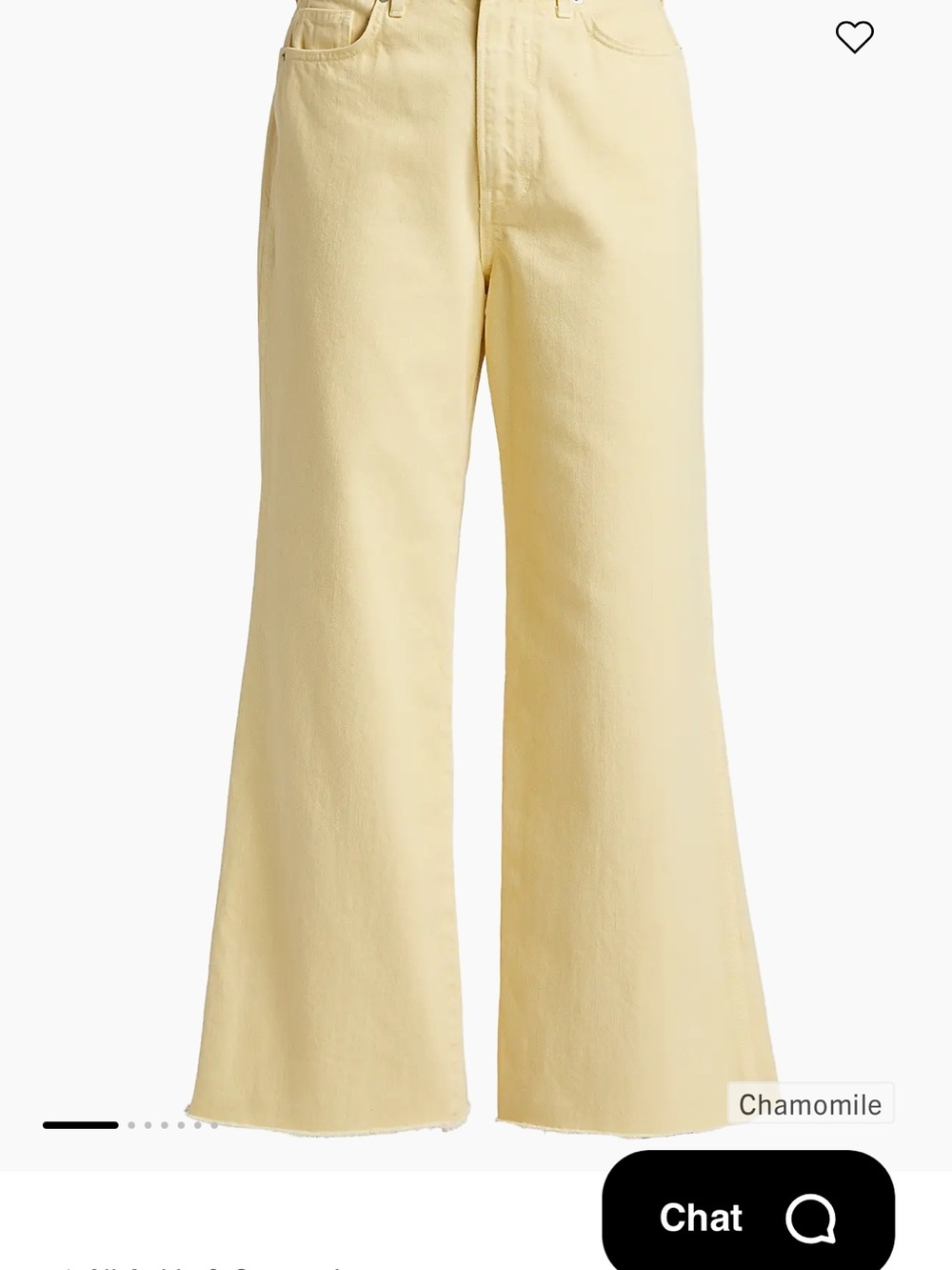 Veronica Beard Chamomile Wide-Leg Jeans
